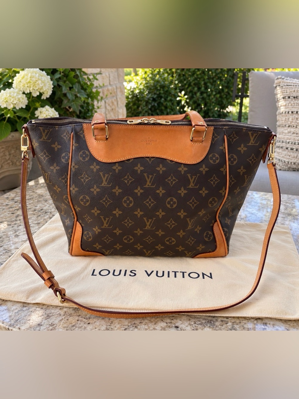 Louis Vuitton 2014 Estrela MM Monogram Shoulder Bag Authentic w/ COA